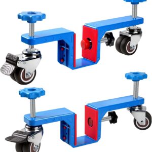 Door Installation Dolly Kit with Wheels (Blue)