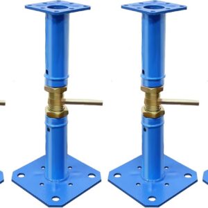 Adjustable House Jack — 11.5–20 in, Carbon Steel, 10,000 lb