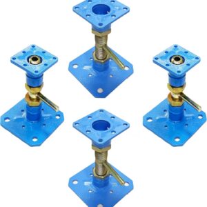 House Leveling Jack — 4.5–6.5 in Blue Carbon Steel